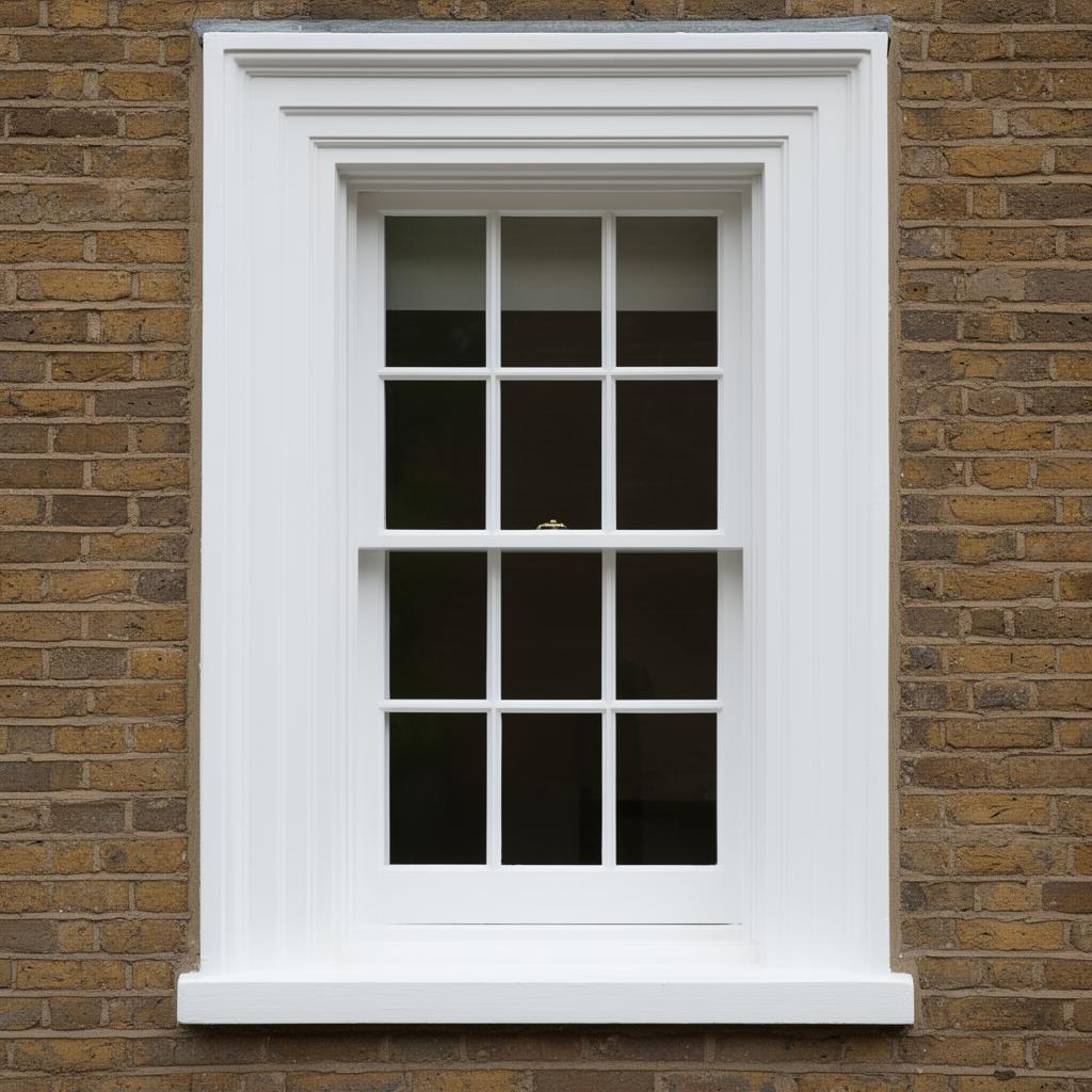 Traditional sash window